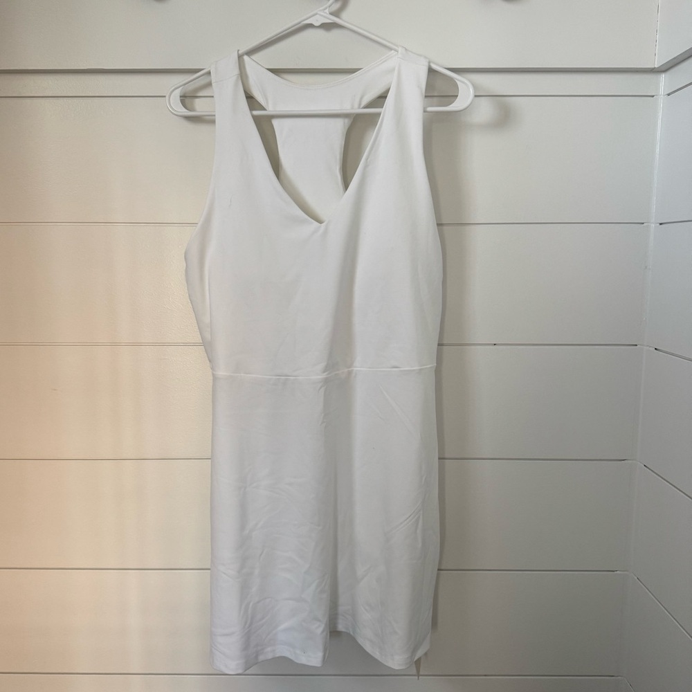 Fabletics Bright White Bra Dress, Women’s  XL